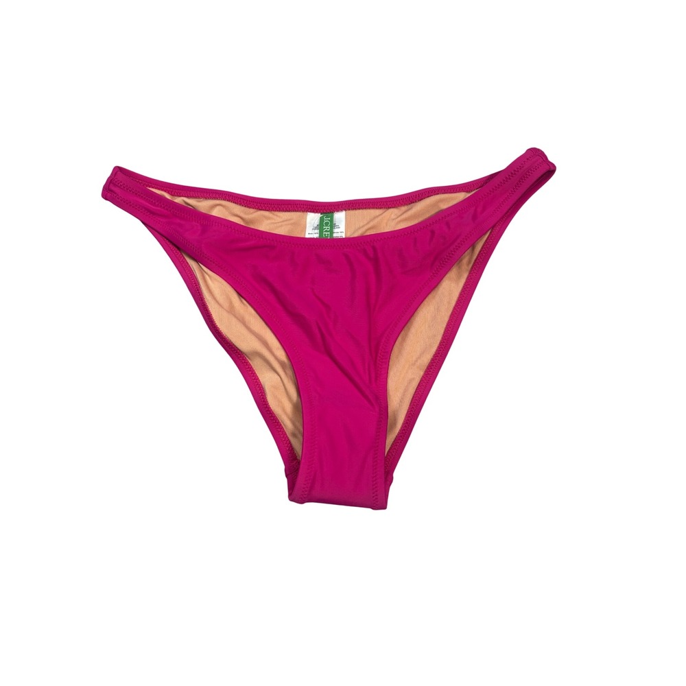 J.‎ Crew Swimsuit Bottoms Bikini Hot Pink Size Small Barbiecore Resortwear